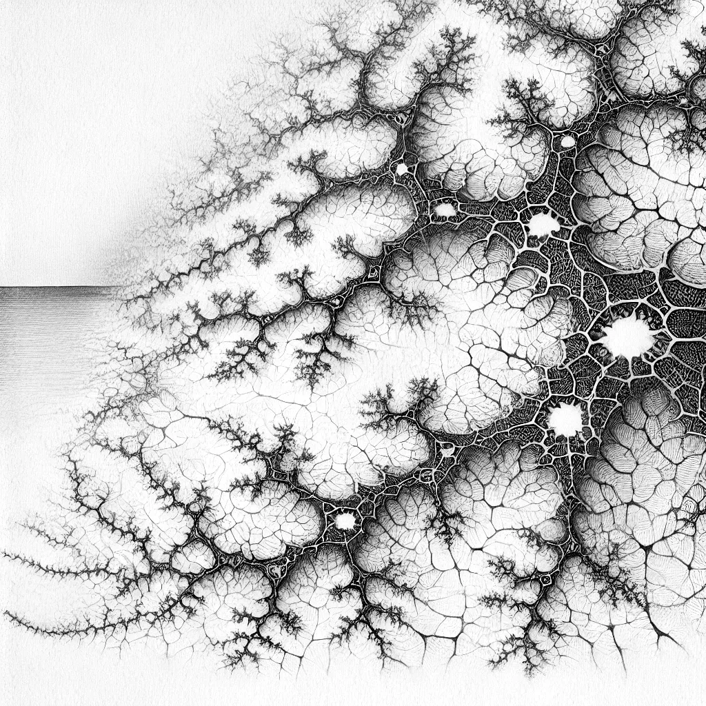 A fractal tree.